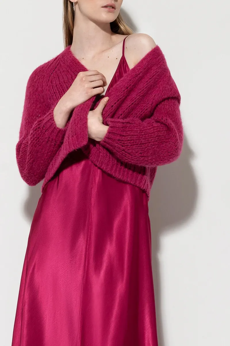 LUISA CERANO CARDIGAN AUS ALPAKAMIX