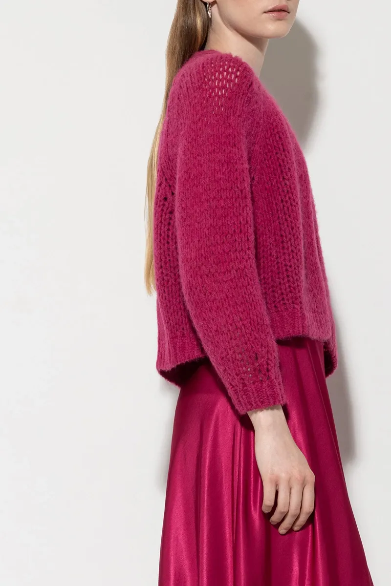 LUISA CERANO CARDIGAN AUS ALPAKAMIX